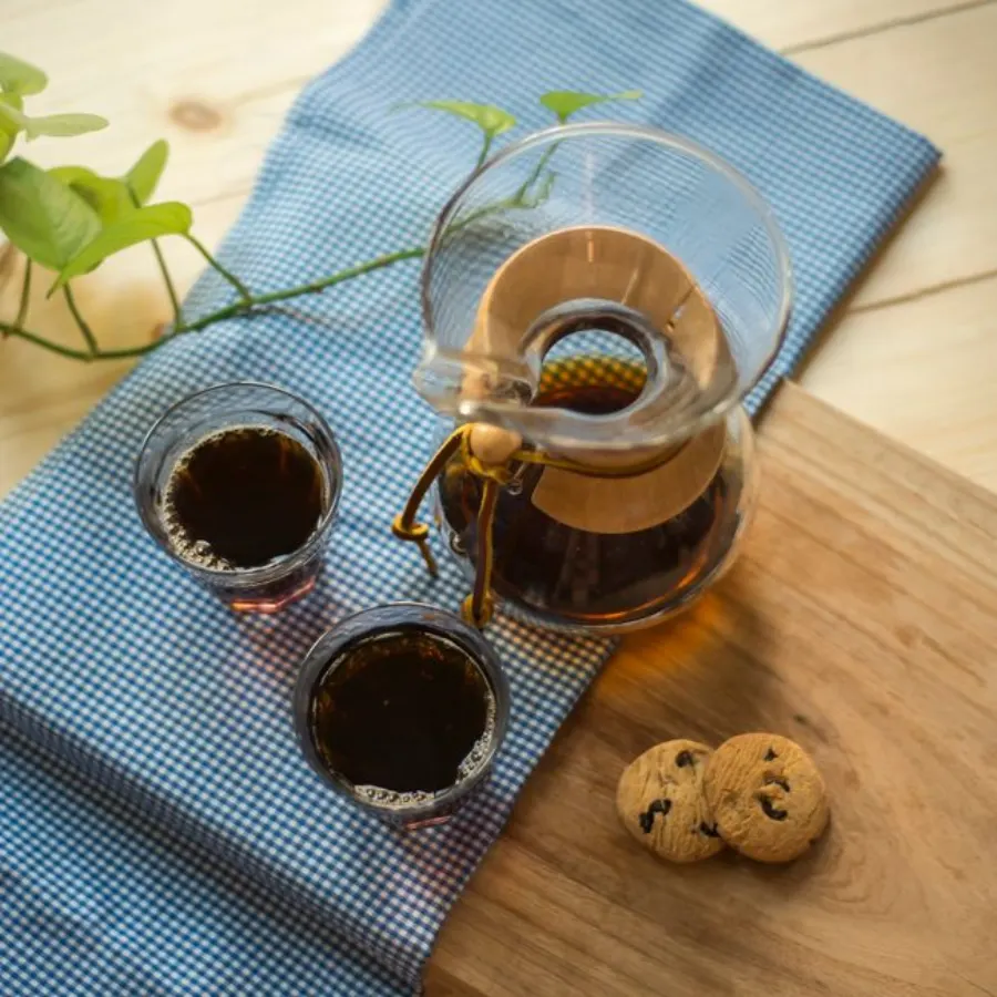 Carafe Onde en verre soufflé